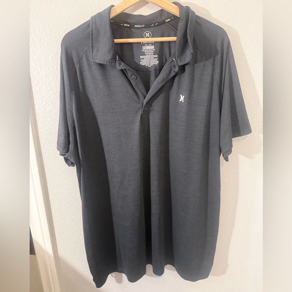 Hurley Men's‎ Black Polo Shirt